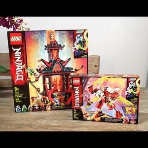 Lego Ninjago Build Sets 2 Set Bundle